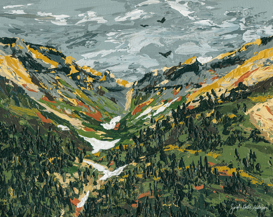 Hasty Feet: A Poem by Ruth Lorensson | Art by Sarah Anderson | Slow Down