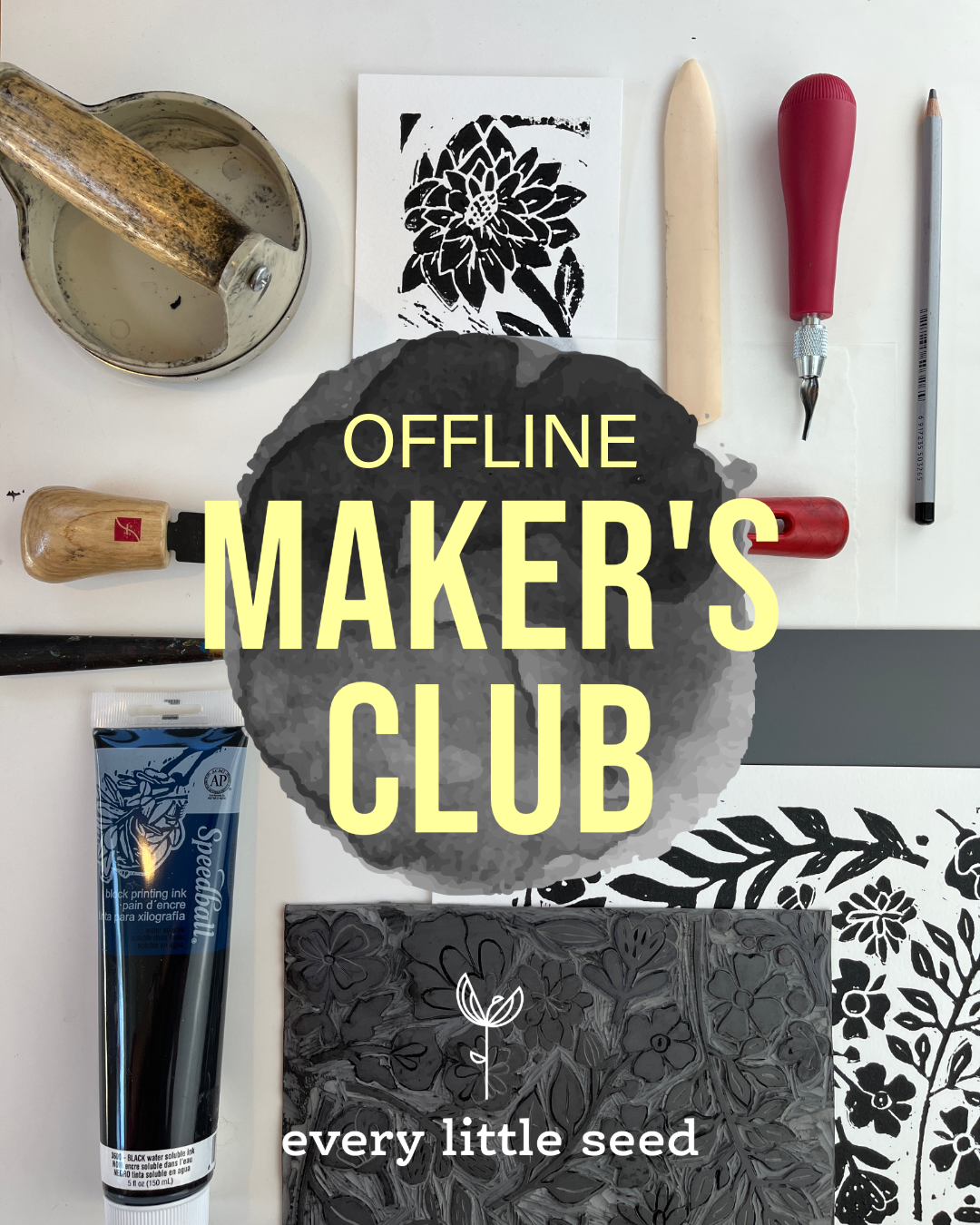Block Printing Workshop- Offline Maker's Club