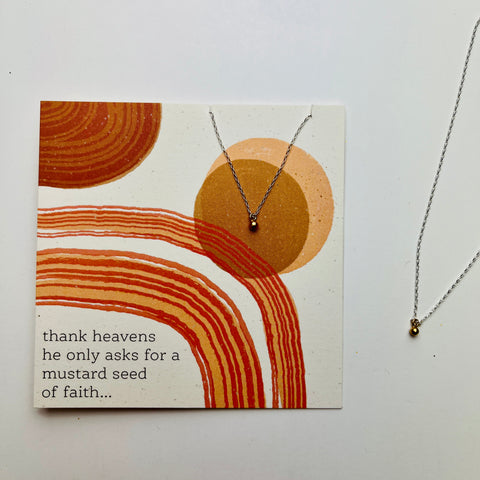 Mustard Seed Necklace